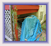 Wood Pile Under Deck